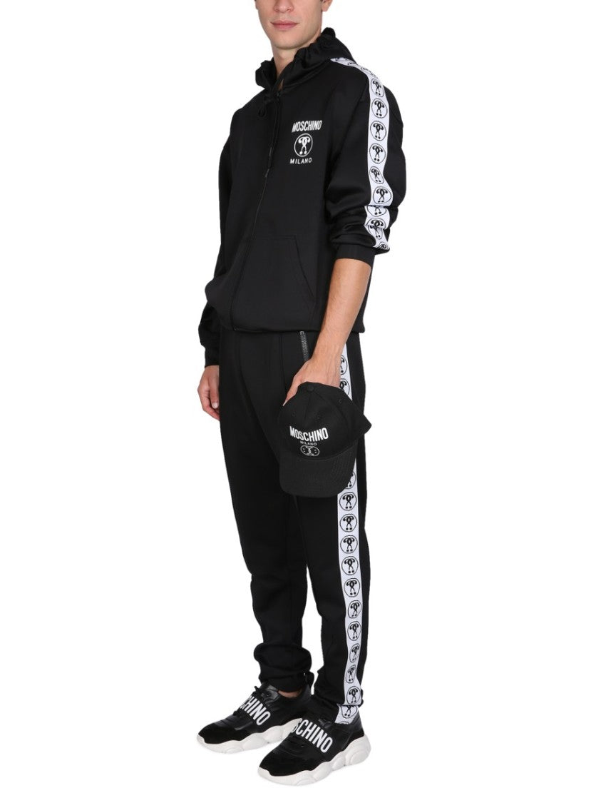 Tapered Black Jogging Pants