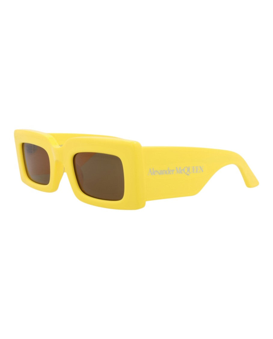 Square-Frame Recycled Acetate Sunglasses