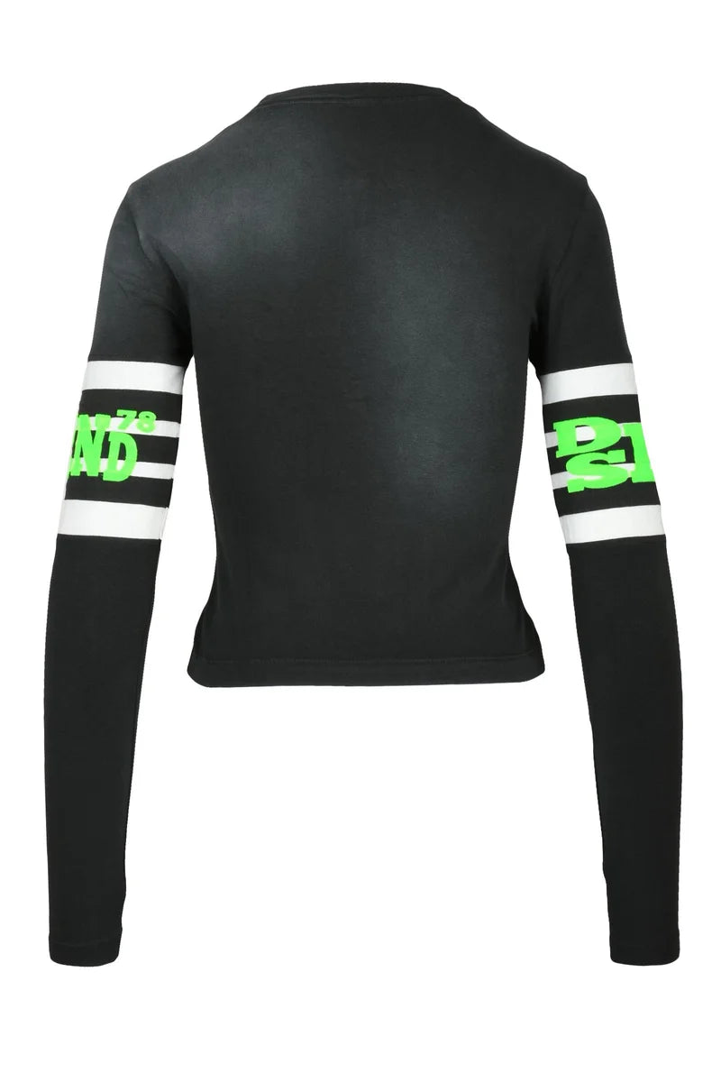 Women's Serafino T-shirt - Black