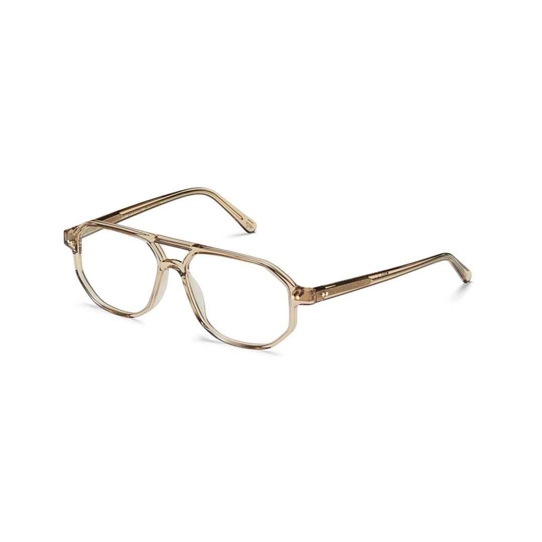 Or-Gaz-O Gazeektal Geometric Translucent Acetate Eyeglasses