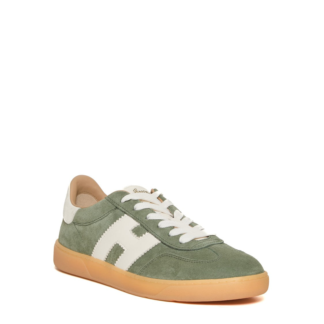 Cool Green Suede Sneakers