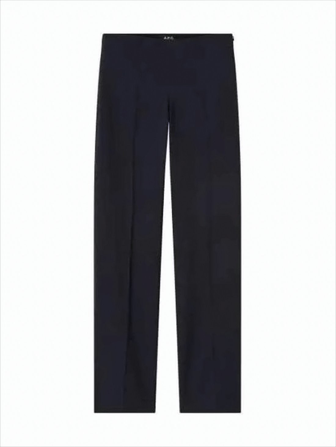 Straight-Leg Trousers with Tailored Fit