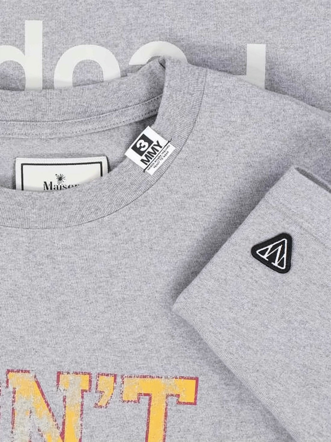 Boxy-Fit Cotton T-Shirt with Statement Graphics