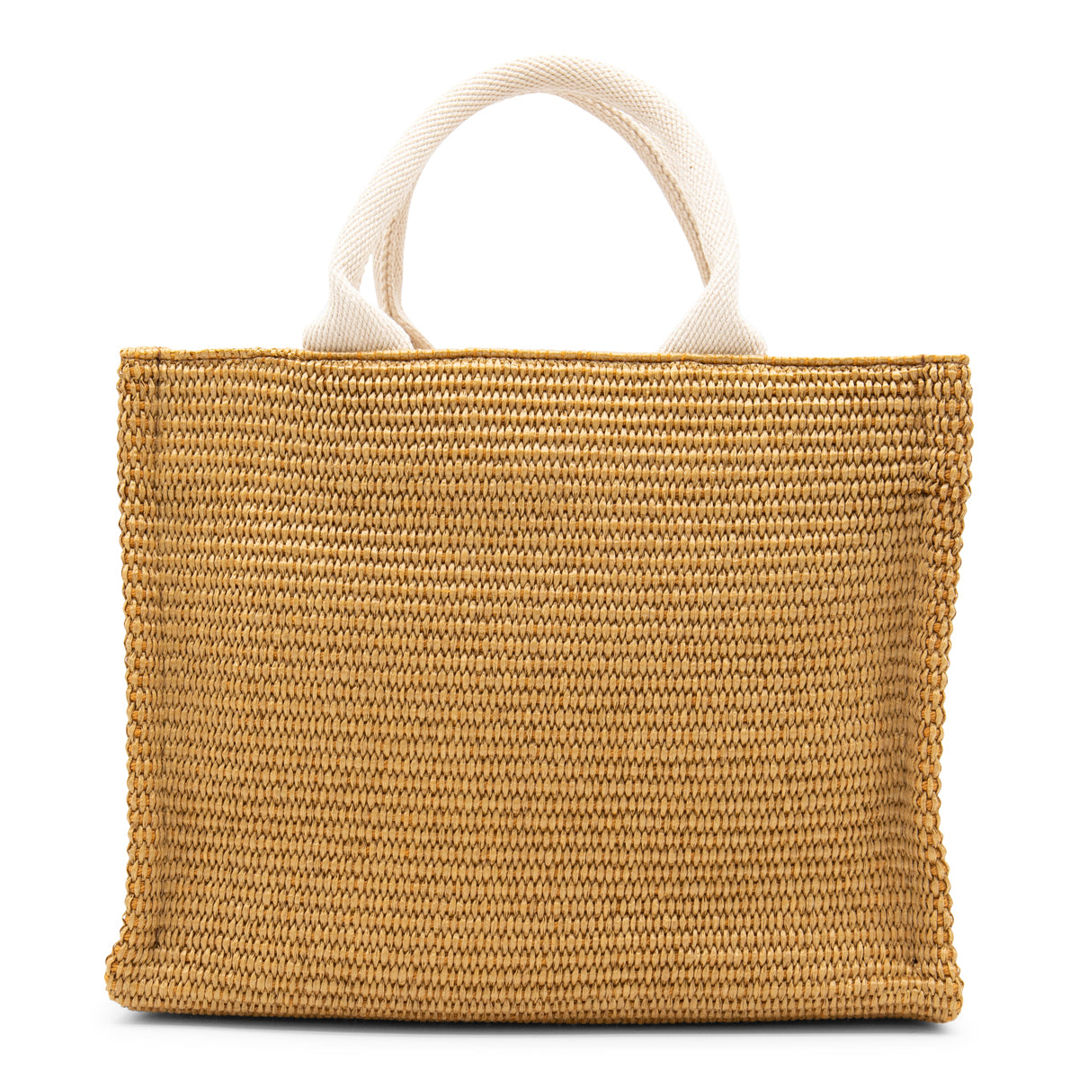 Beżowa płócienna torba typu tote Tropicalia