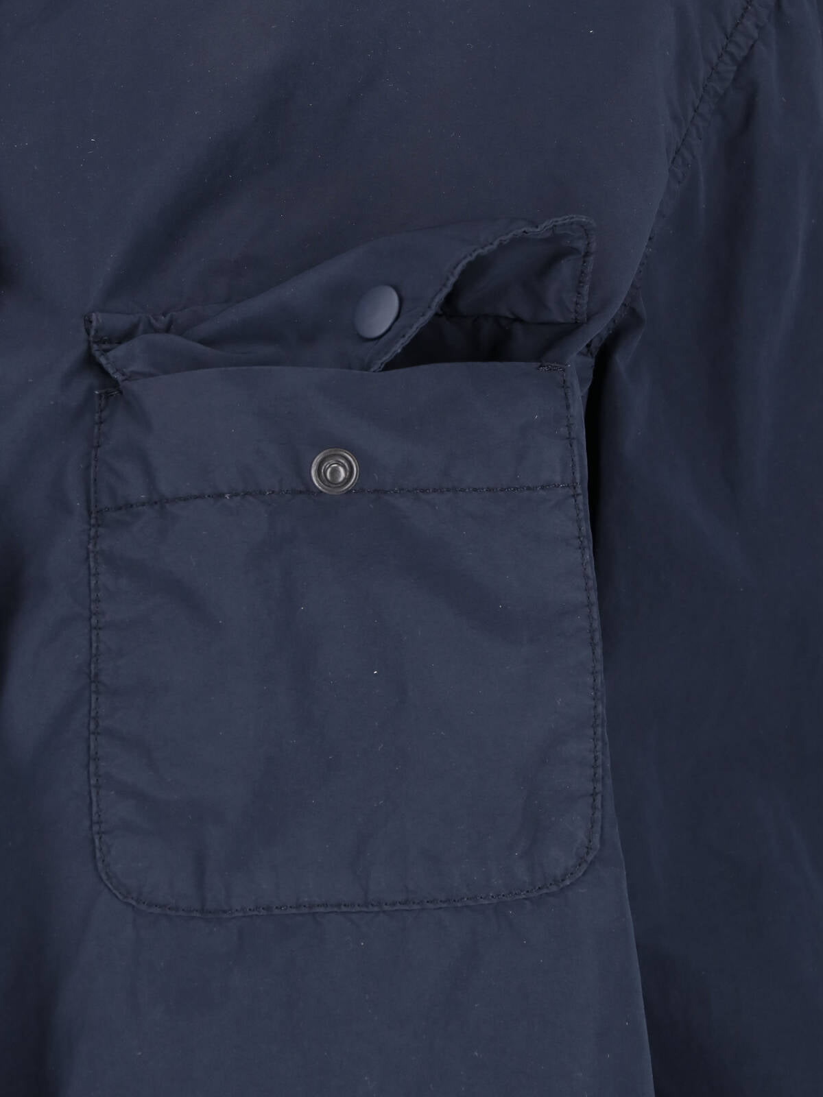 Dark Navy Relaxed Fit Flap Shirt
