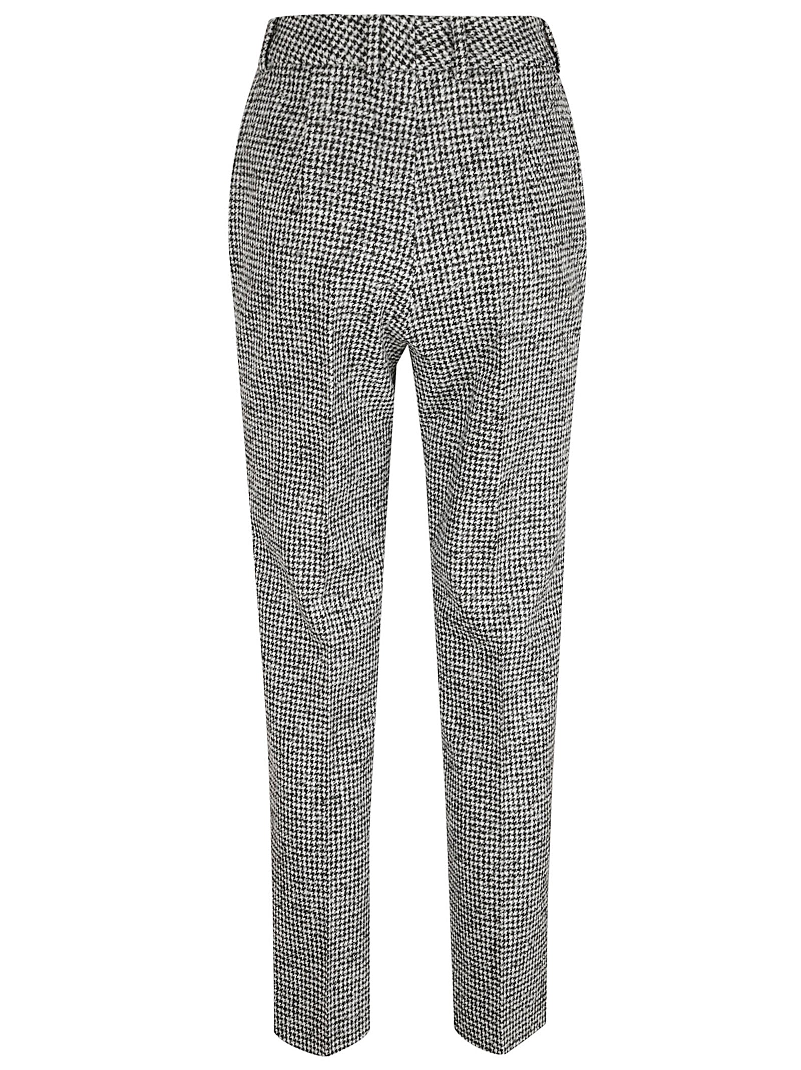 Tailored Houndstooth Trousers