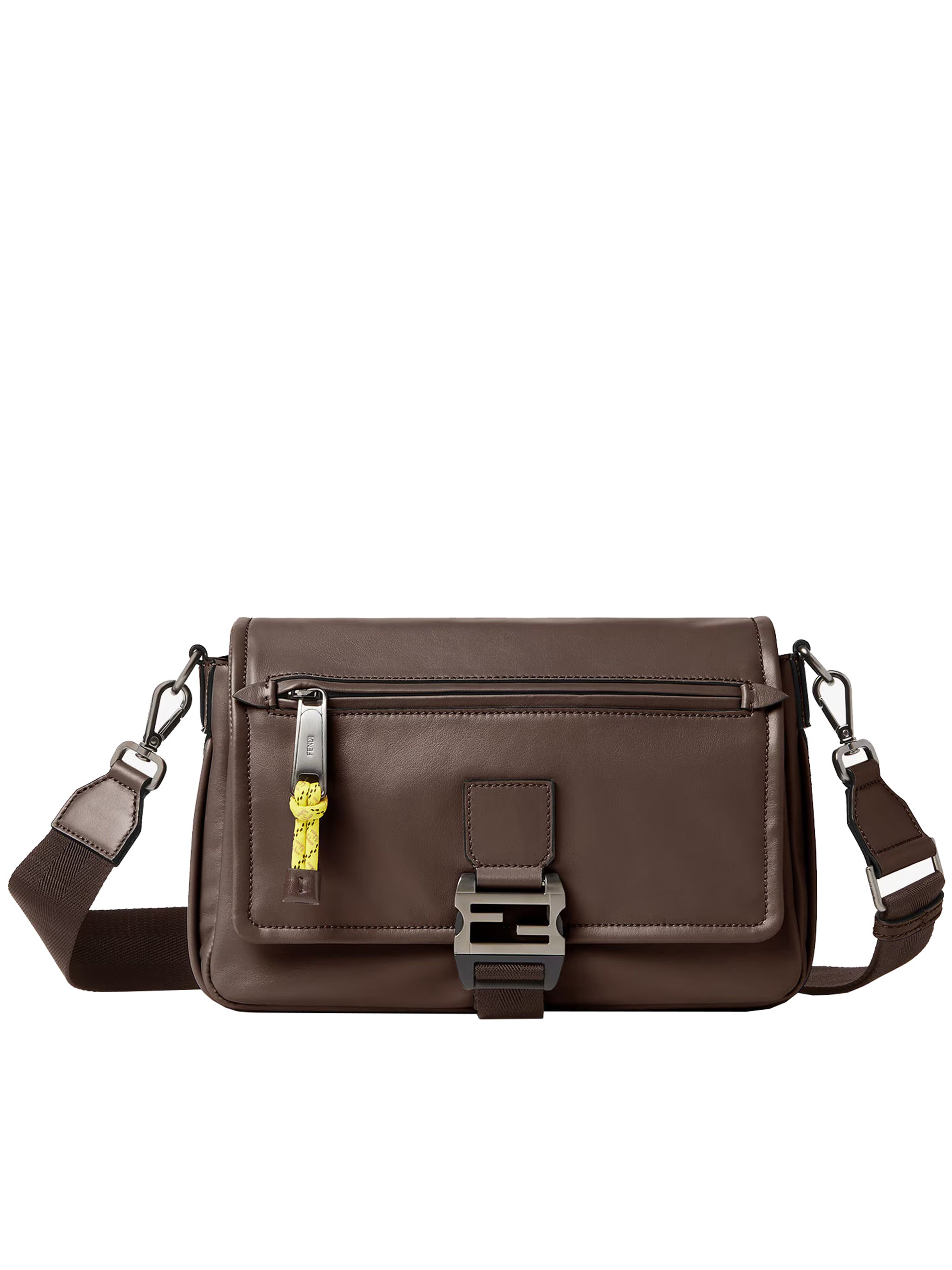 Flux Messenger B Vit.Mal Brown Leather Messenger
