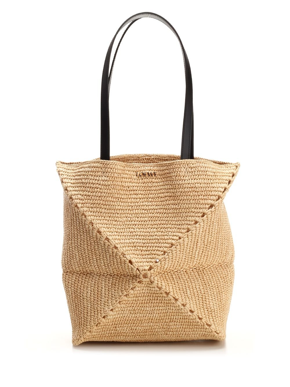 Woven Raffia Shoulder Bag