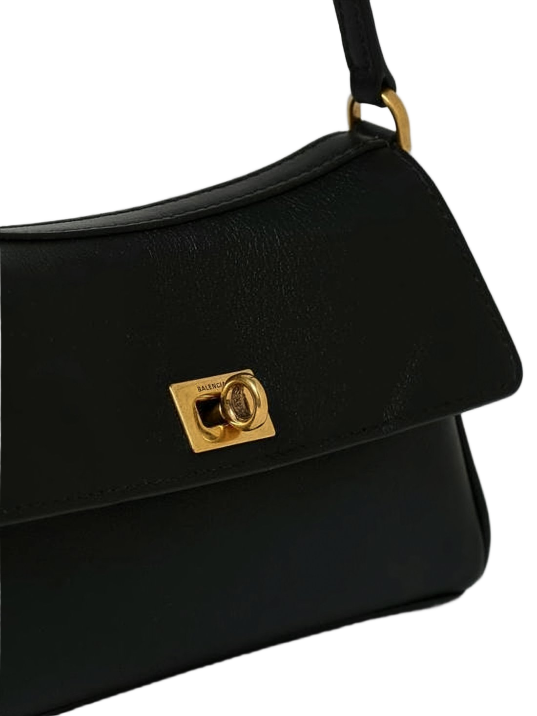 Compact Structured Shoulder Bag