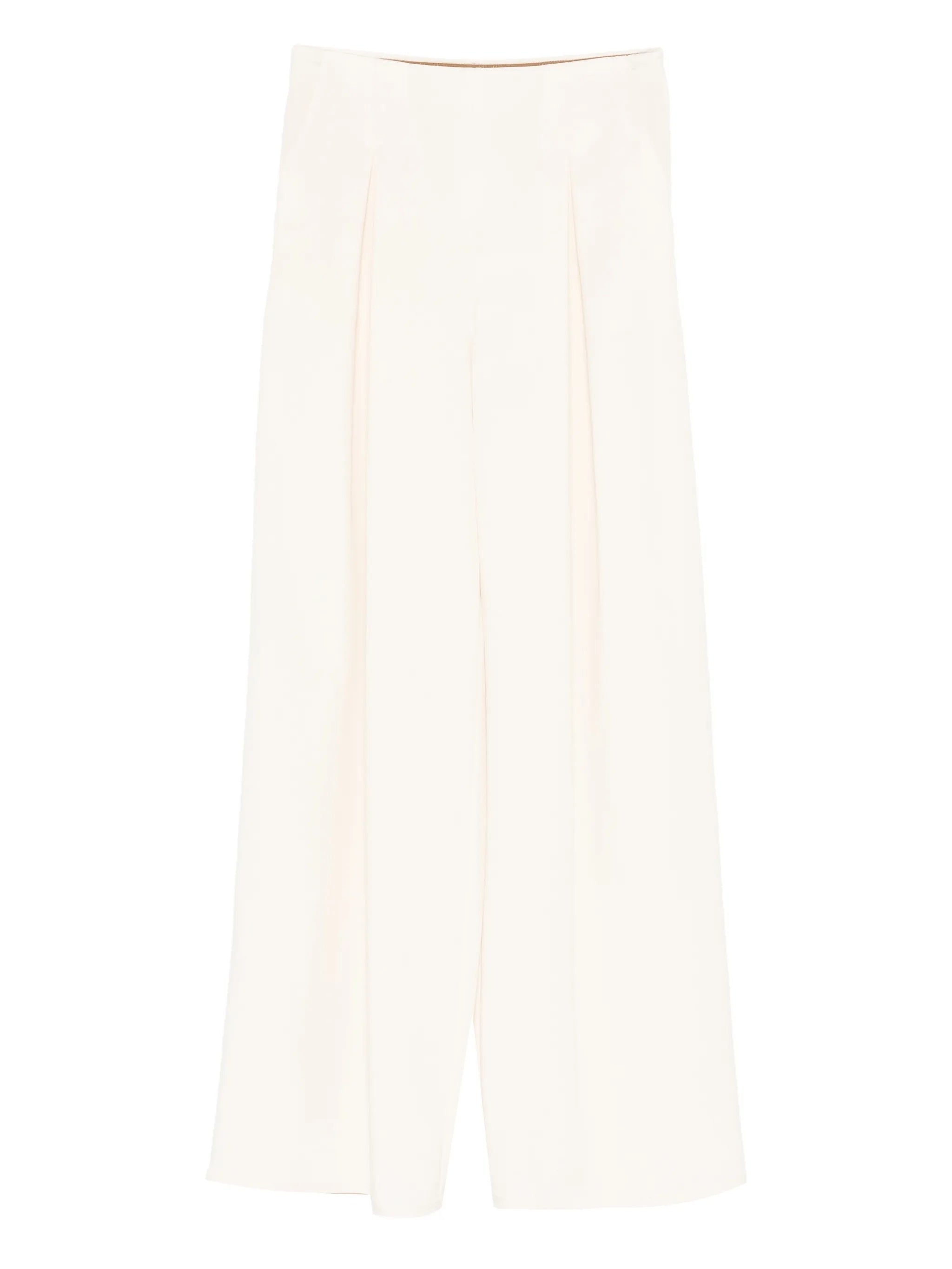 White Palude Wide-Leg High-Waist Trousers