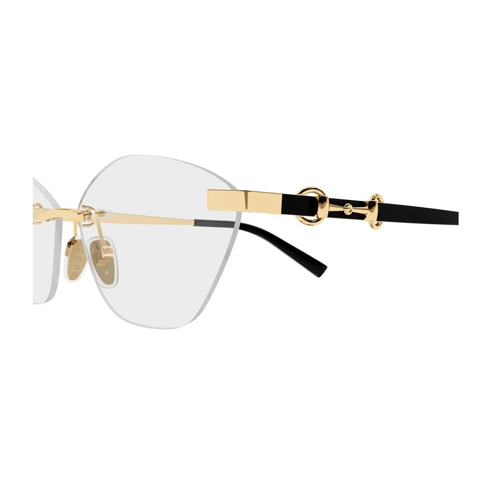 Gg2050O 001 Gold Black Sunglasses