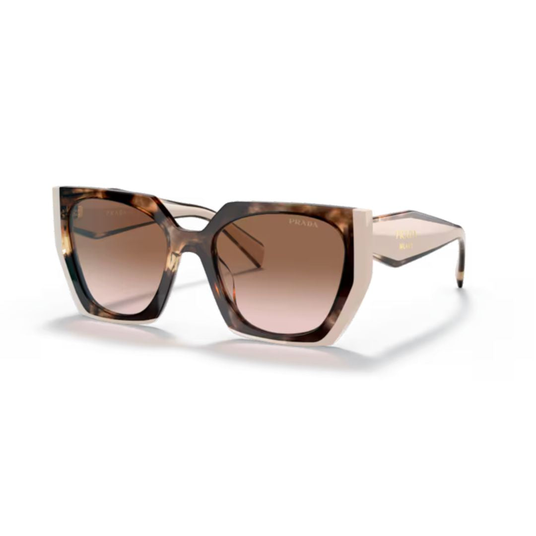 0pr 15ws Oversized Square Frame Tortoiseshell Sunglasses