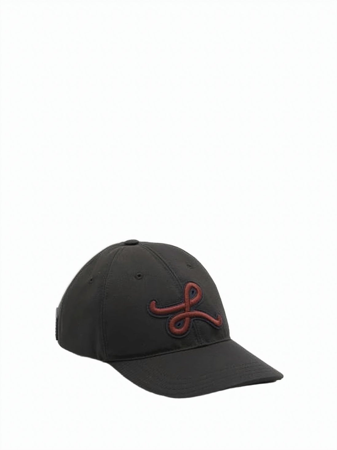 Structured Black Baseball Cap