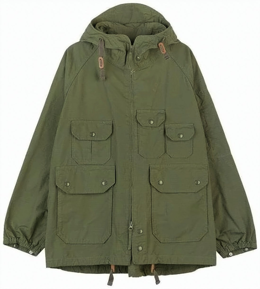 Utility Jacket with Adjustable Hood