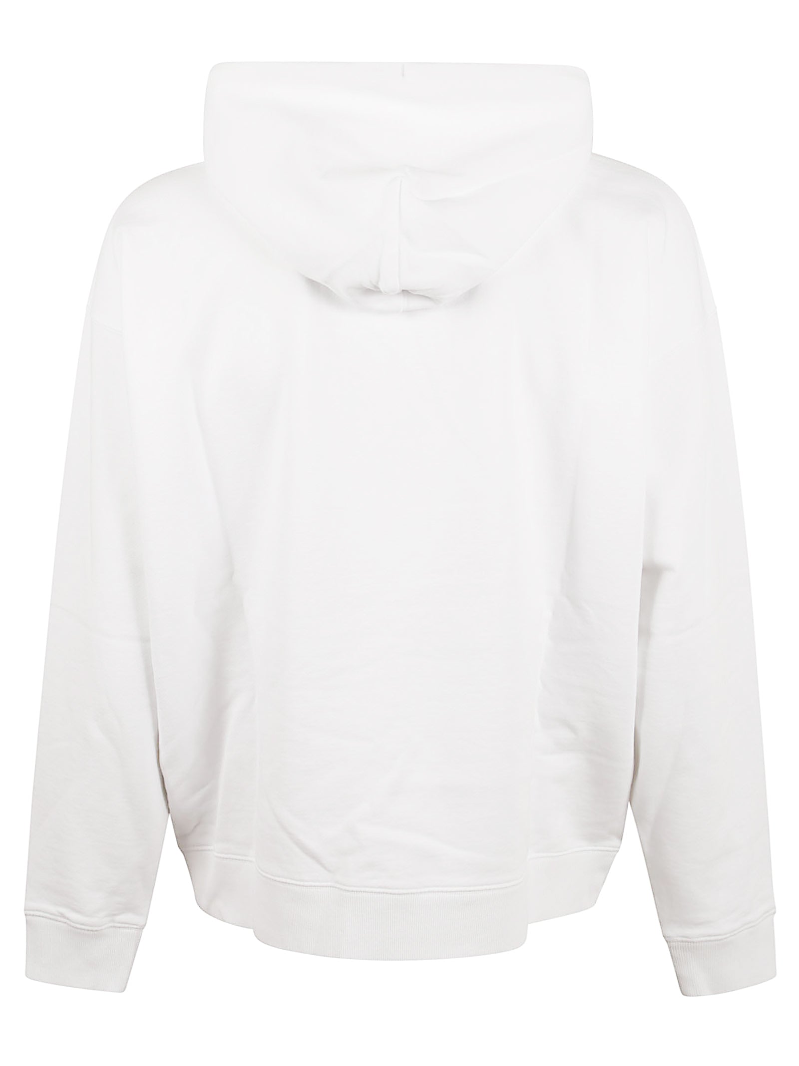 Off-White Logo Hoodie in Cotton Jersey
