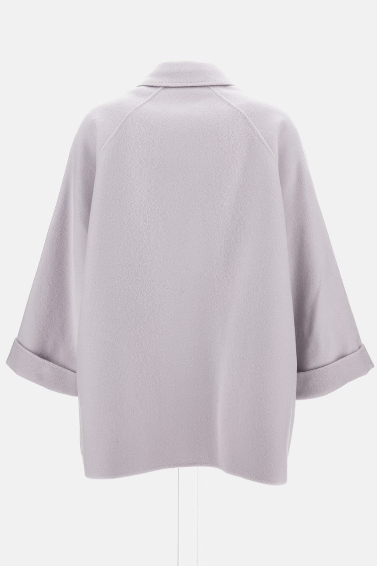 Classic Grey Coat With Refined Silhouette
