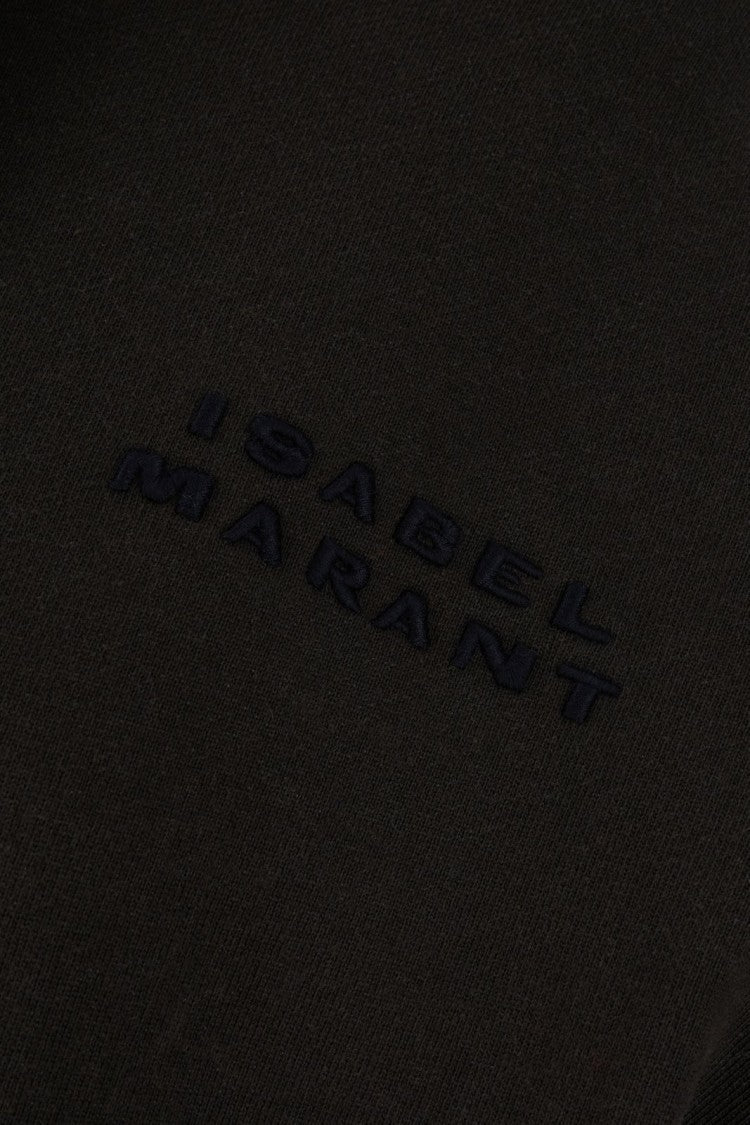 Relaxed-Fit Black Hoodie with Kangaroo Pocket and Drawstring