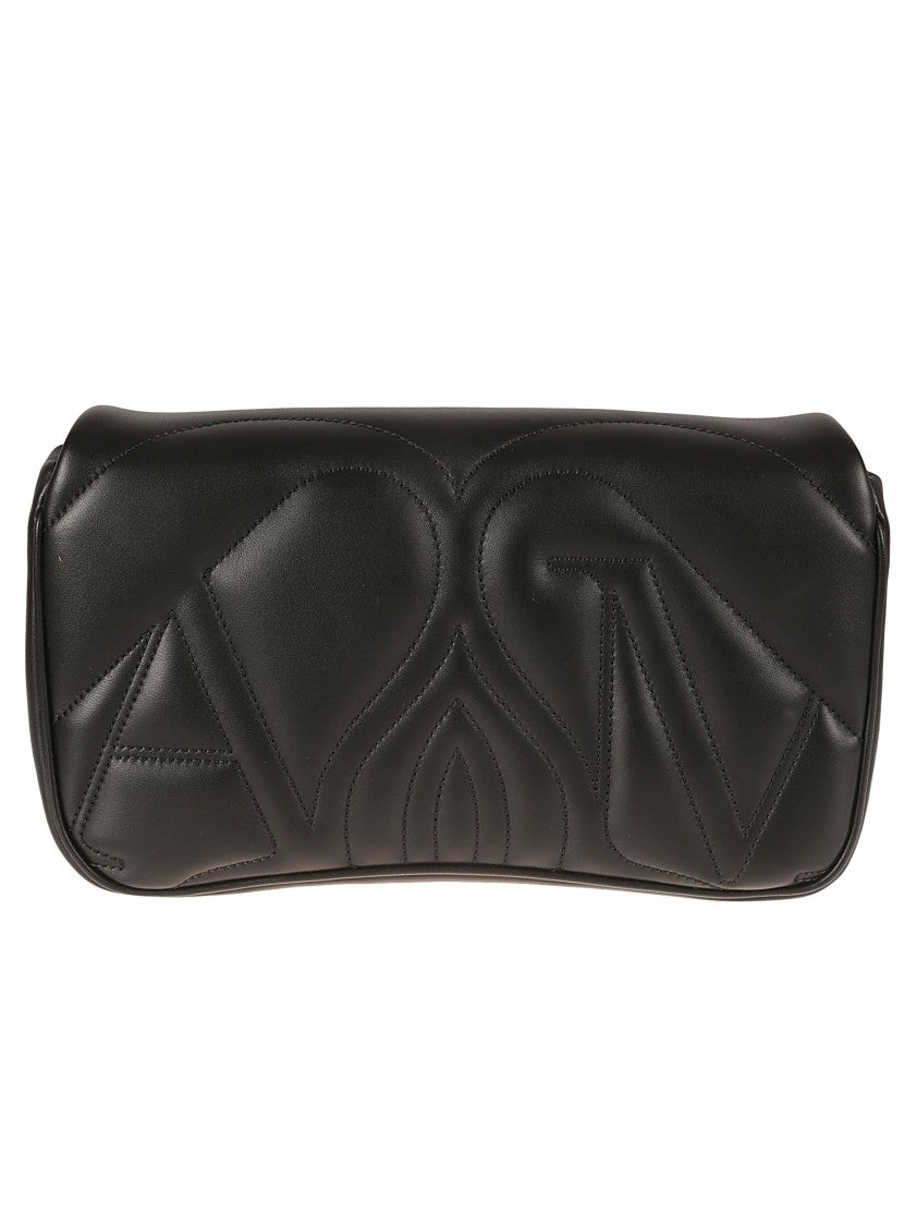 Quilted Lamb Leather Clutch