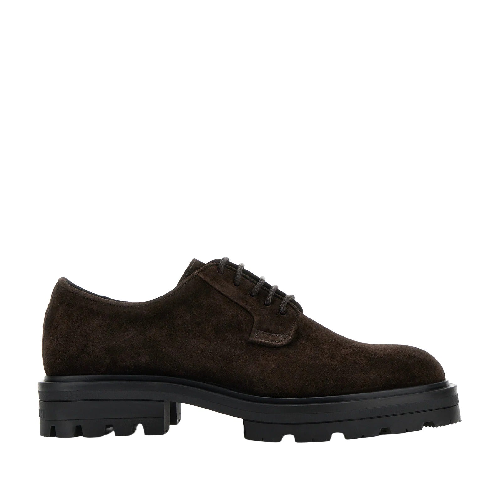 Refined Lace-Up Shoes In Distinctive Palissandro Tone