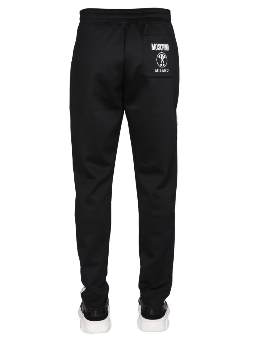 Tapered Black Jogging Pants