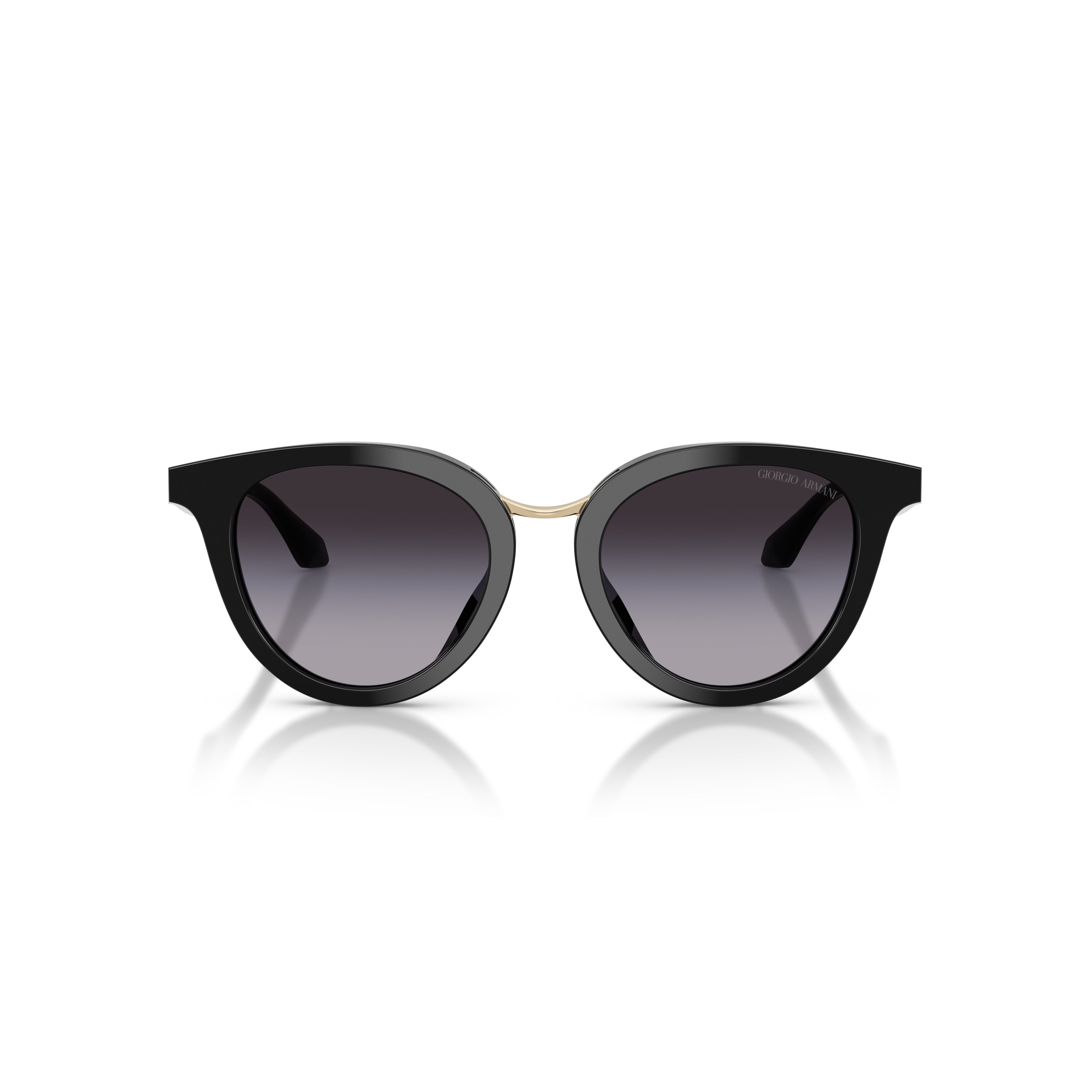0ar8252u Cat-Eye Sunglasses with Gradient Lenses and Gold-Tone Accent