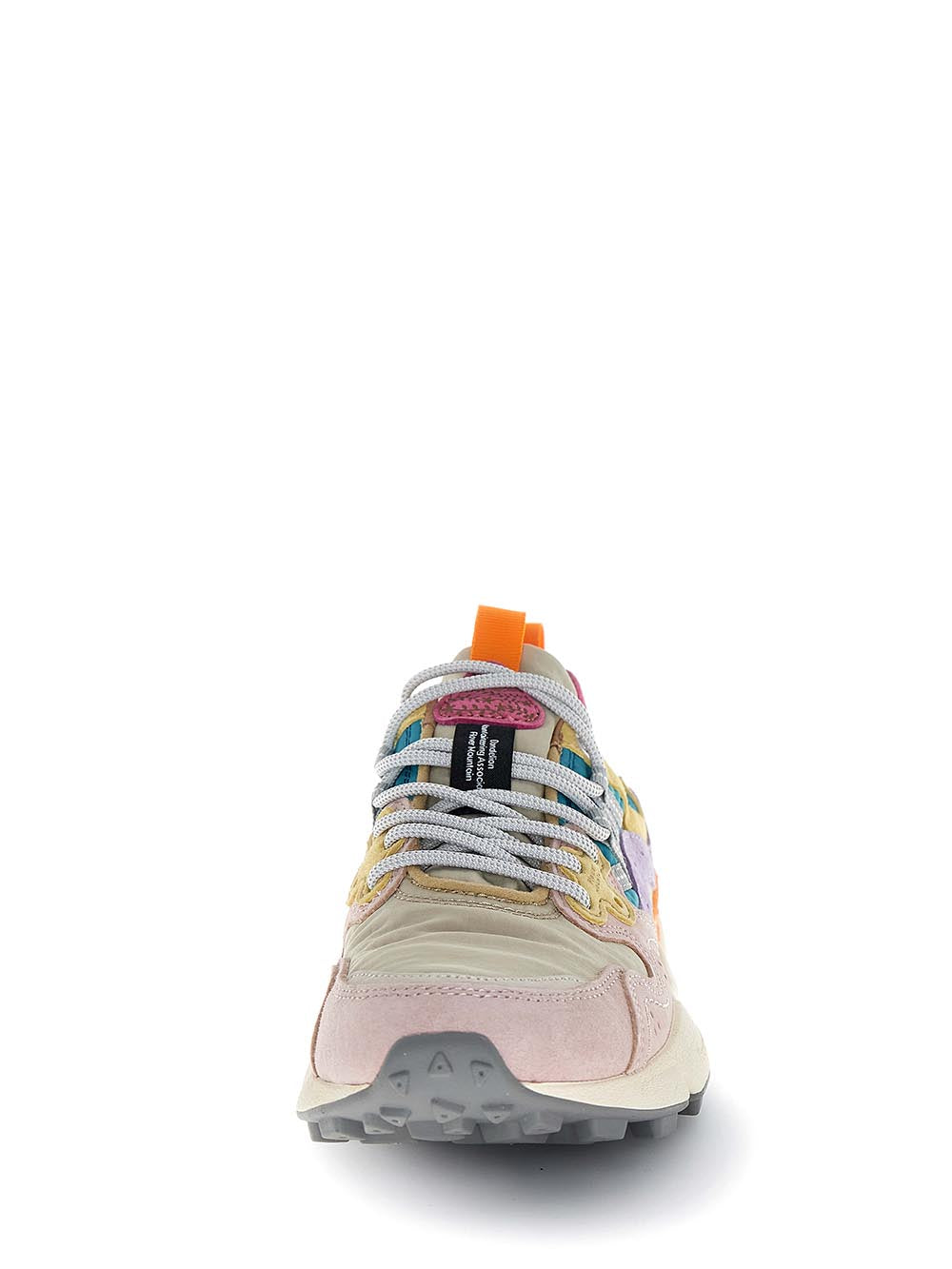 Multi-Layered Sneakers with Pastel Color Blocks