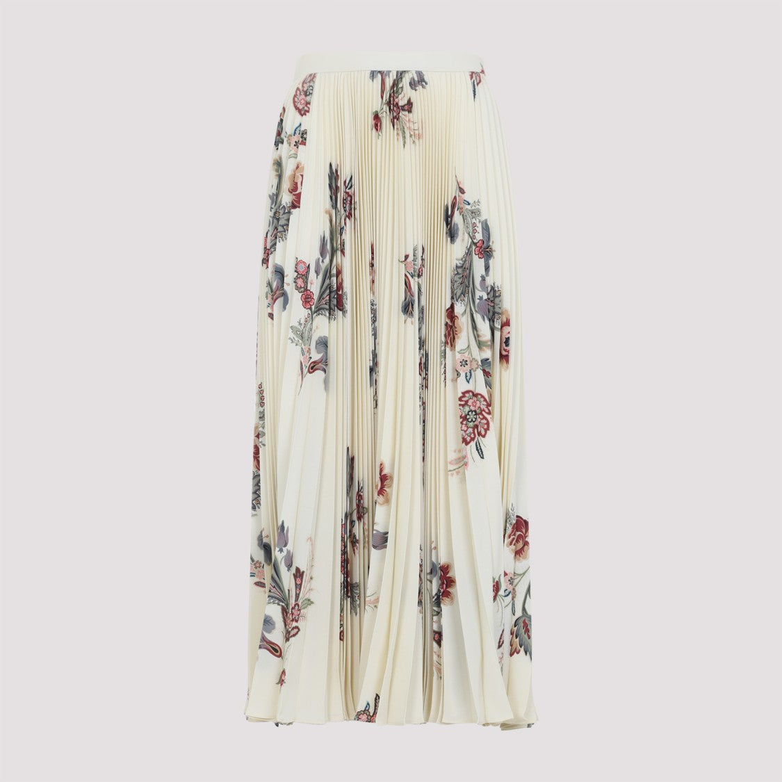 Pleated Maxi Skirt