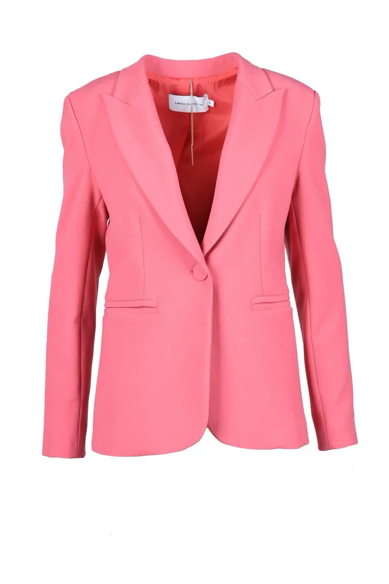 Polyester Viscose Jacket - Pink