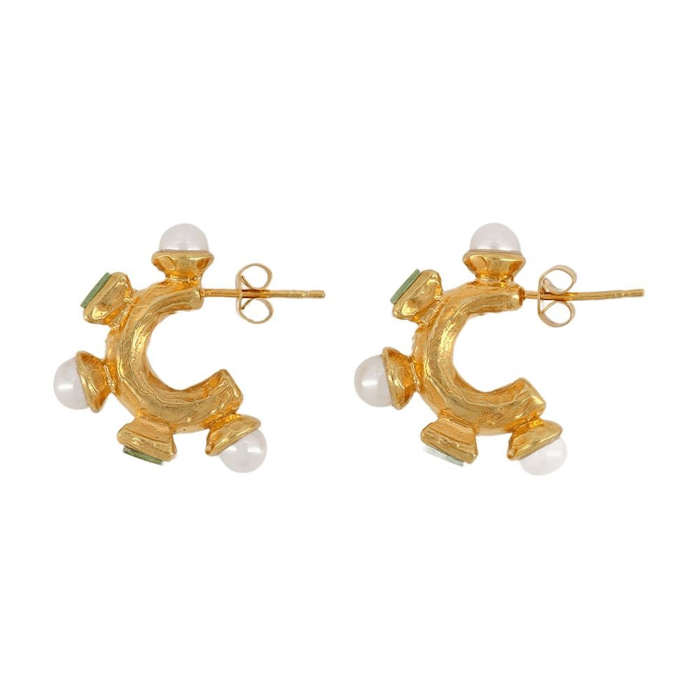 The Traveller's Path Earrings In Gold