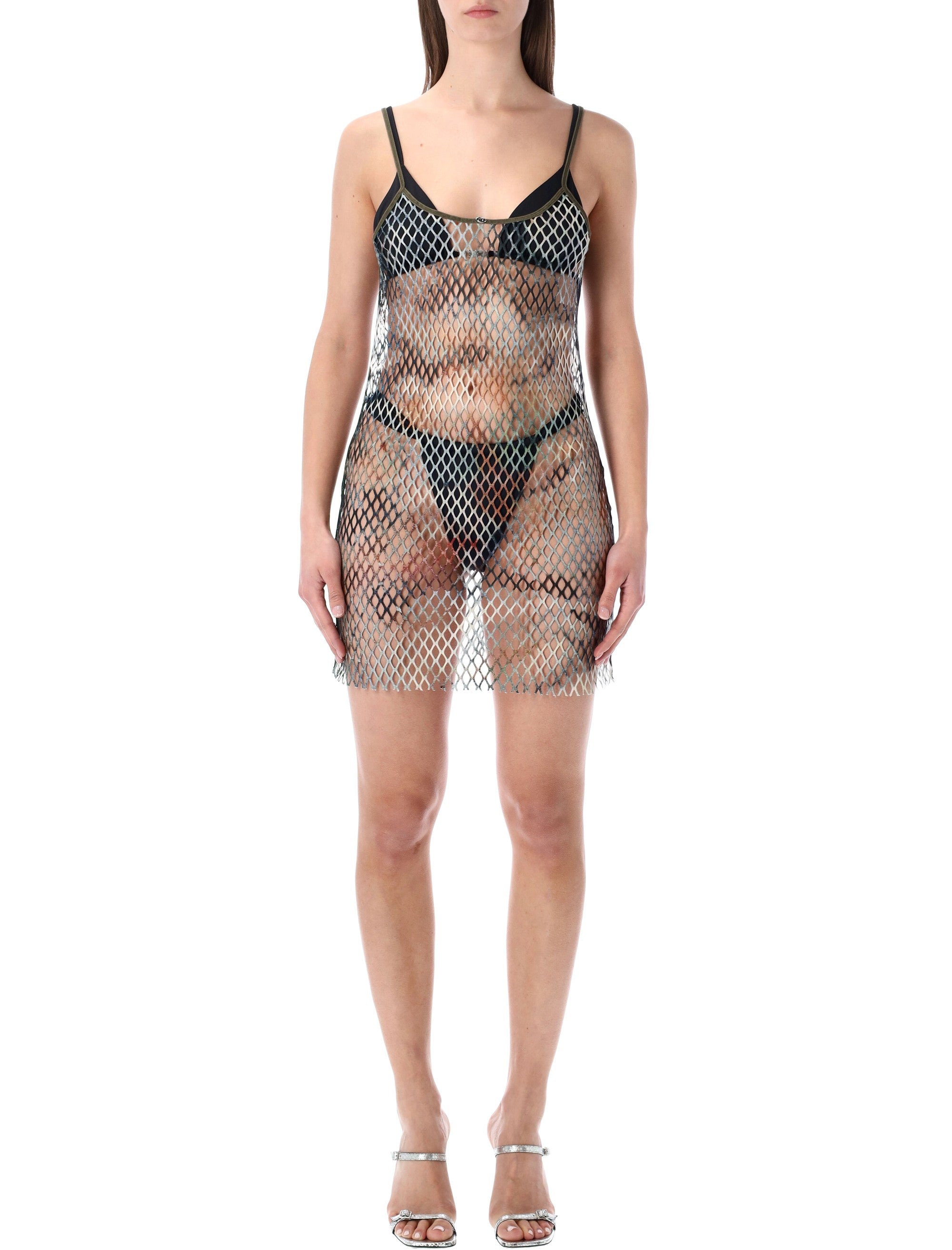 Kasy Mesh Beach Dress