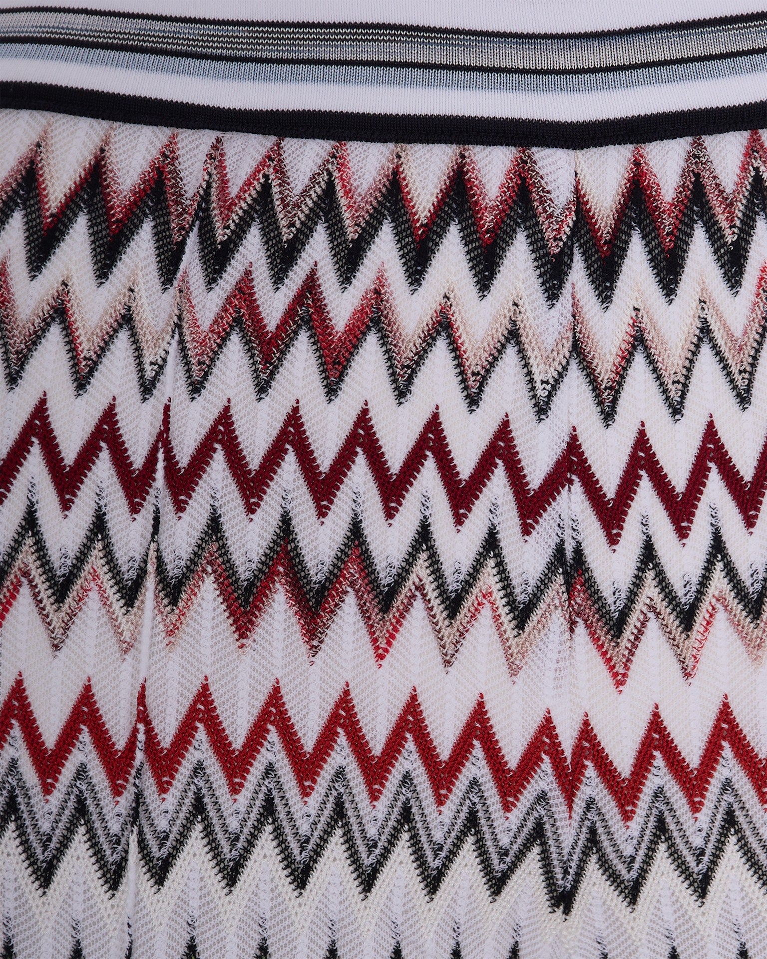 Zig Zag Viscose Trousers