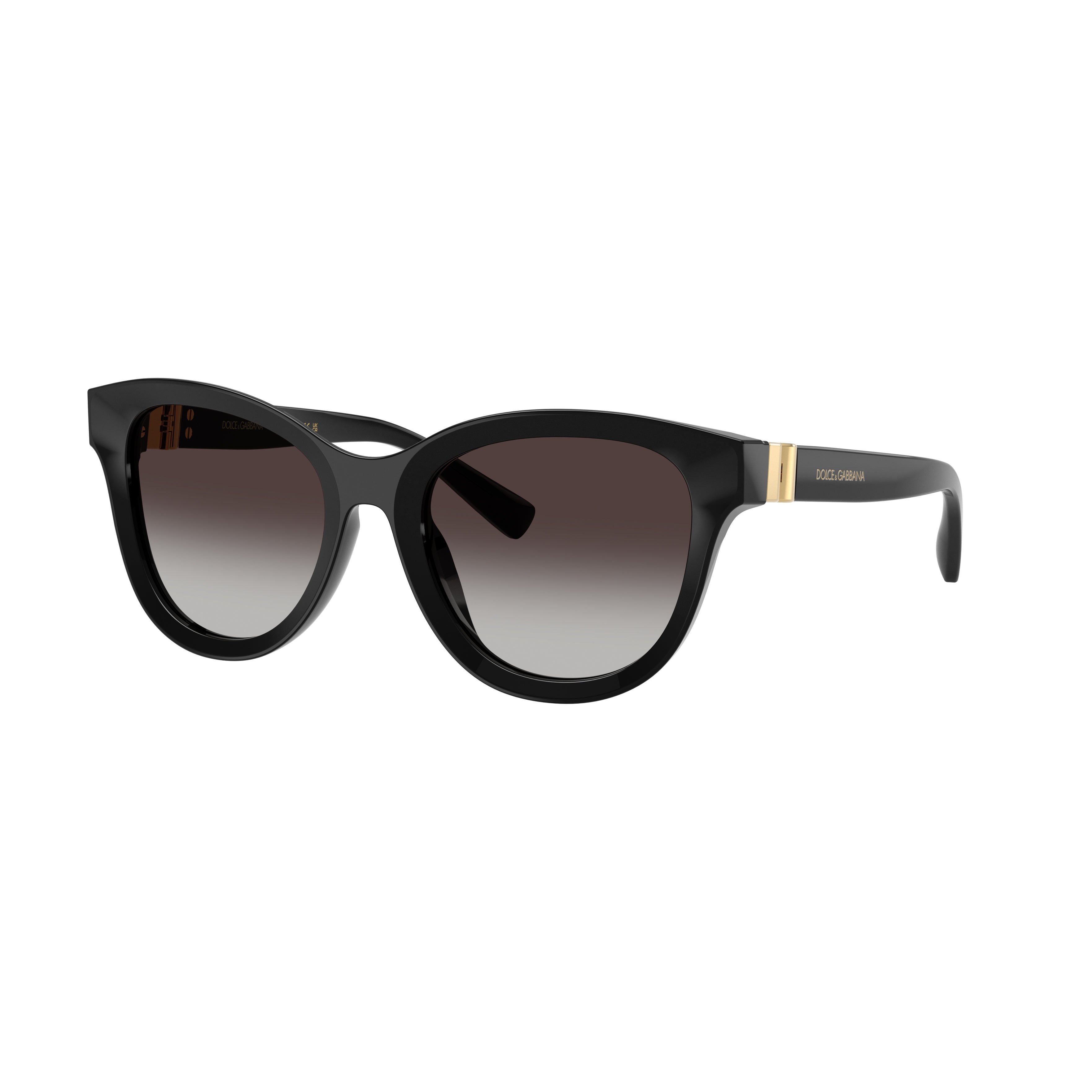 0dg4533 Oversized Cat-Eye Sunglasses with Gradient Tinted Lenses