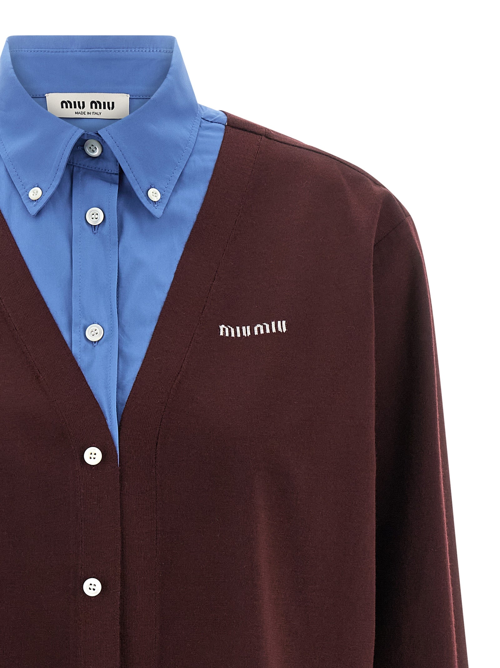 Poplin And Cashmere Shirt
