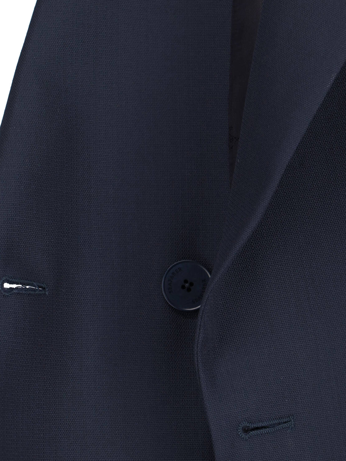 Navy Double-Breasted Blazer