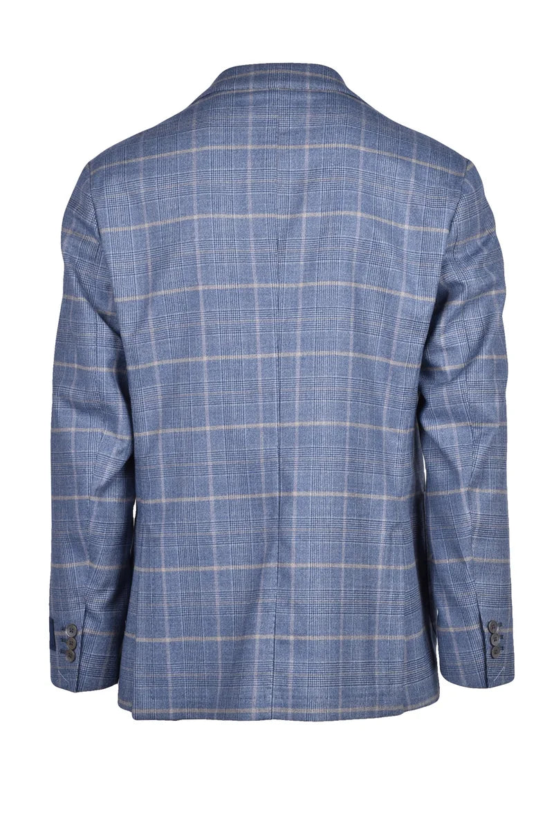 Wool Stretch Jacket - Blue