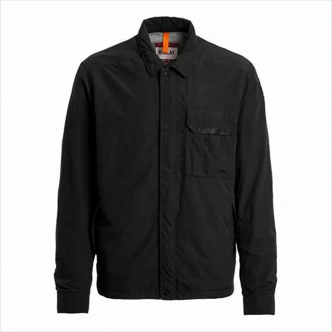 Long-Sleeve Shirt with Flap Pocket and Button-Up Closure