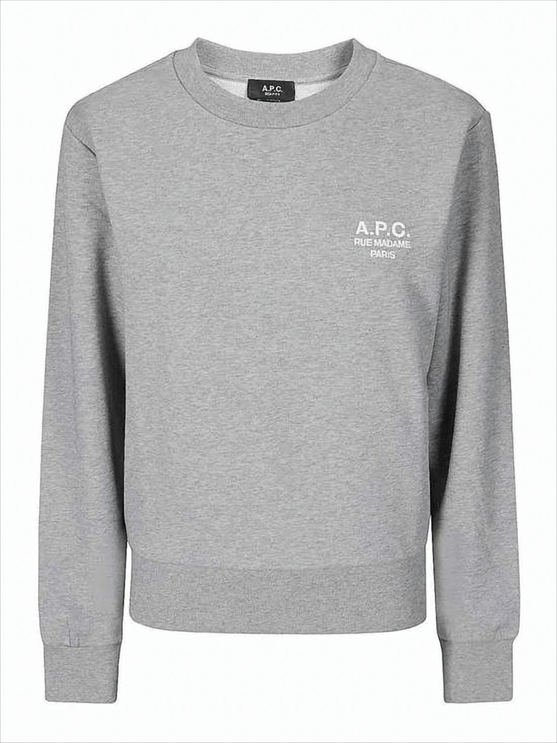 Long-Sleeved Crew Neck Sweatshirt