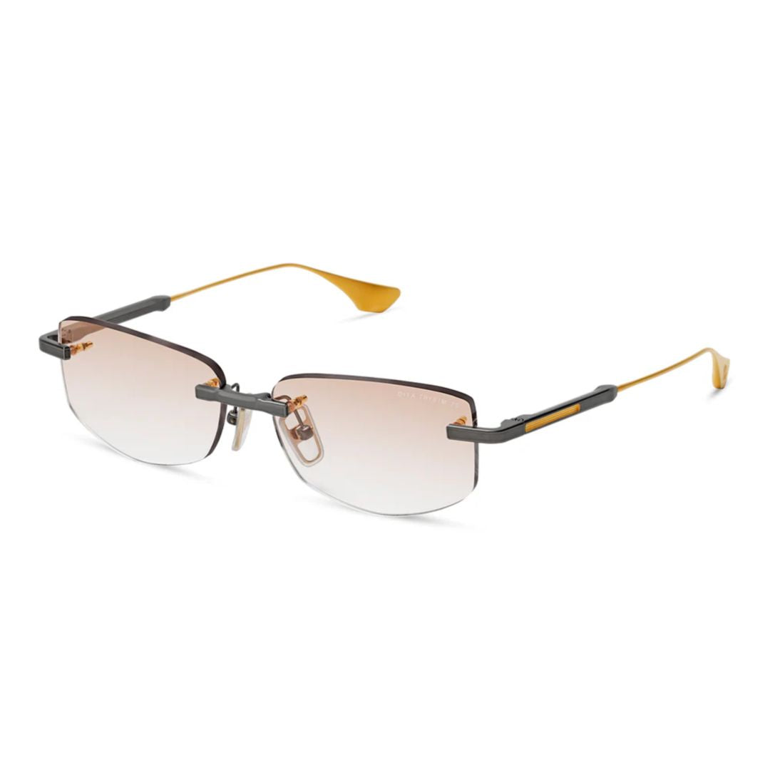 Trysim.75 Rimless Sunglasses with Rectangular Gradient Lenses