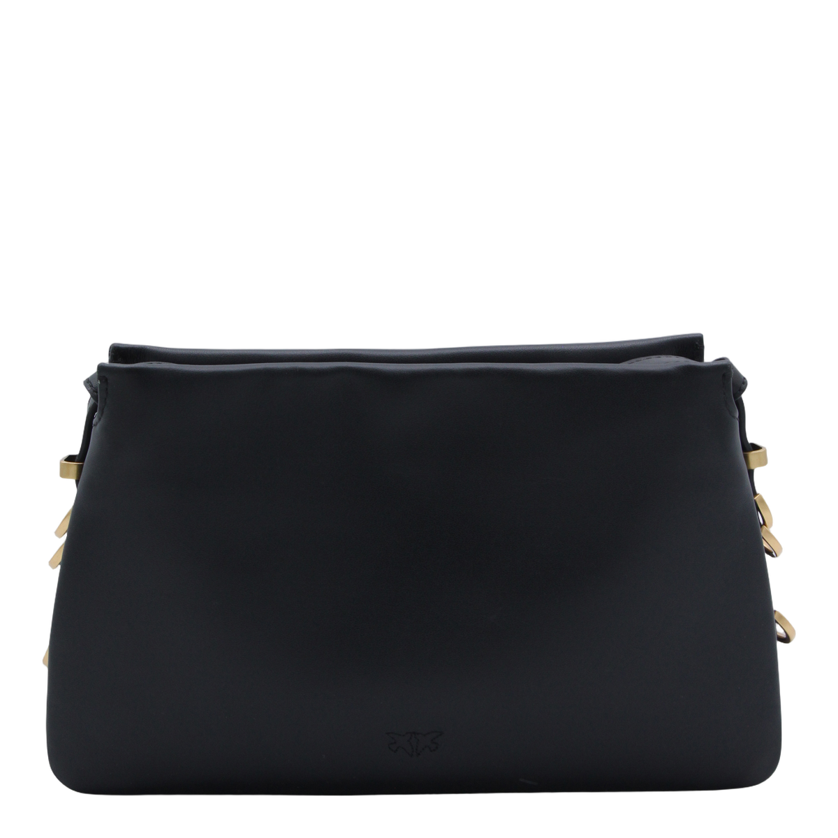 Structured Rectangular Black Bag