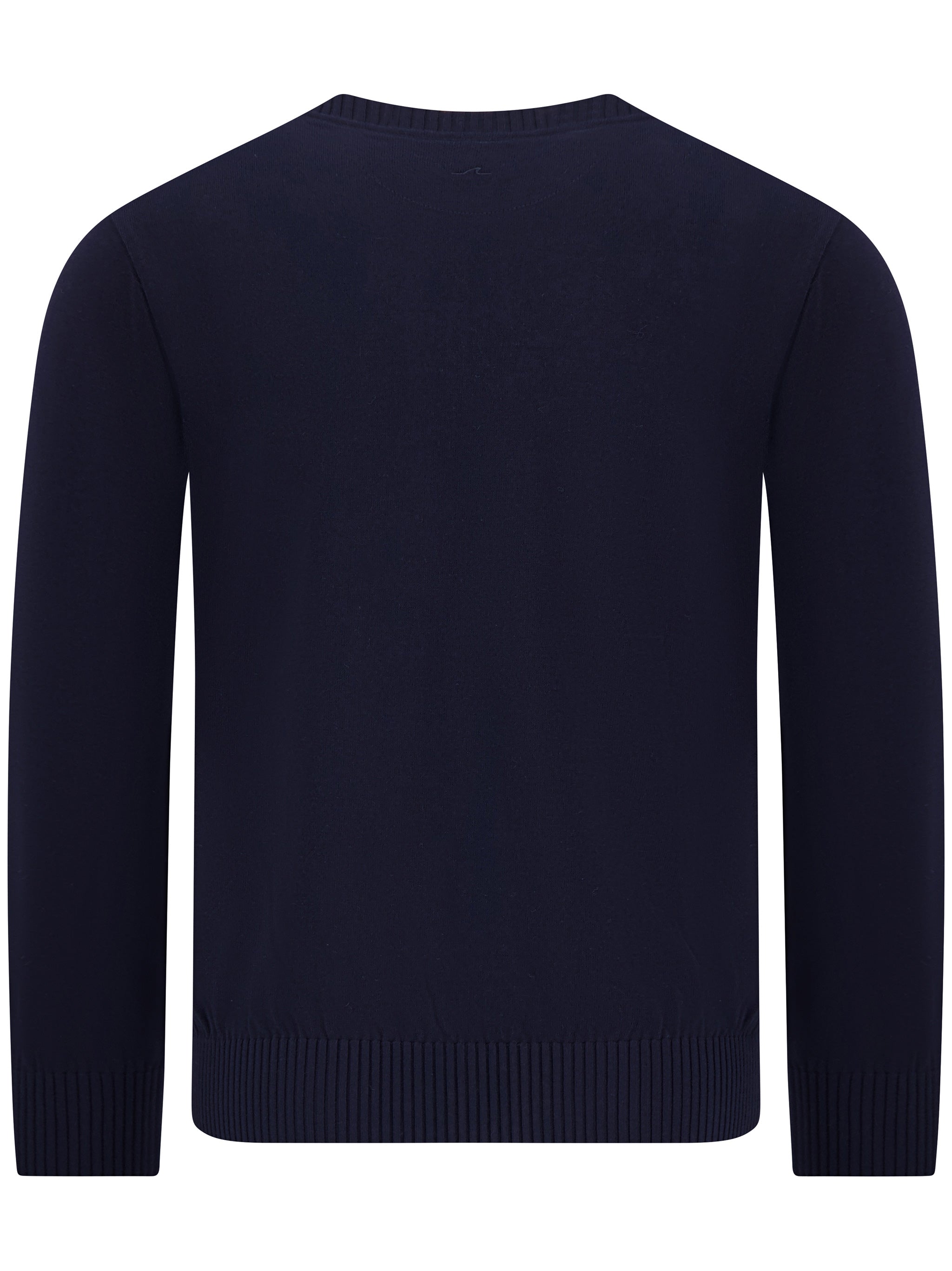 Deep Navy Classic Cotton Sweater