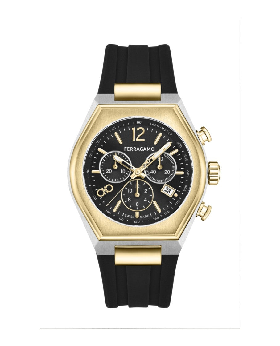 Tonneu Chrono Silicone Watch