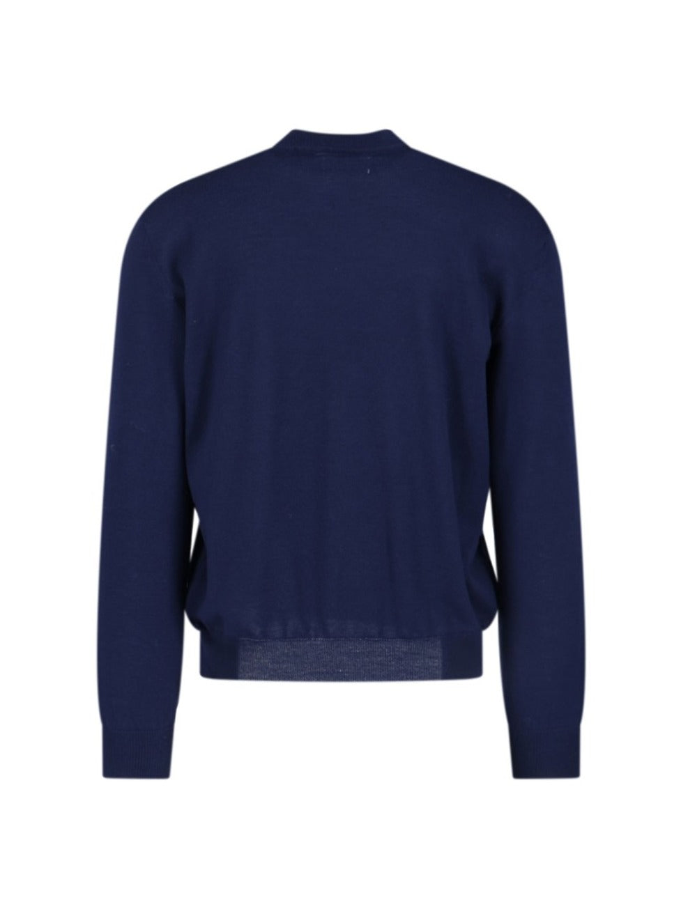 Deep Navy Graphic Car Sweater