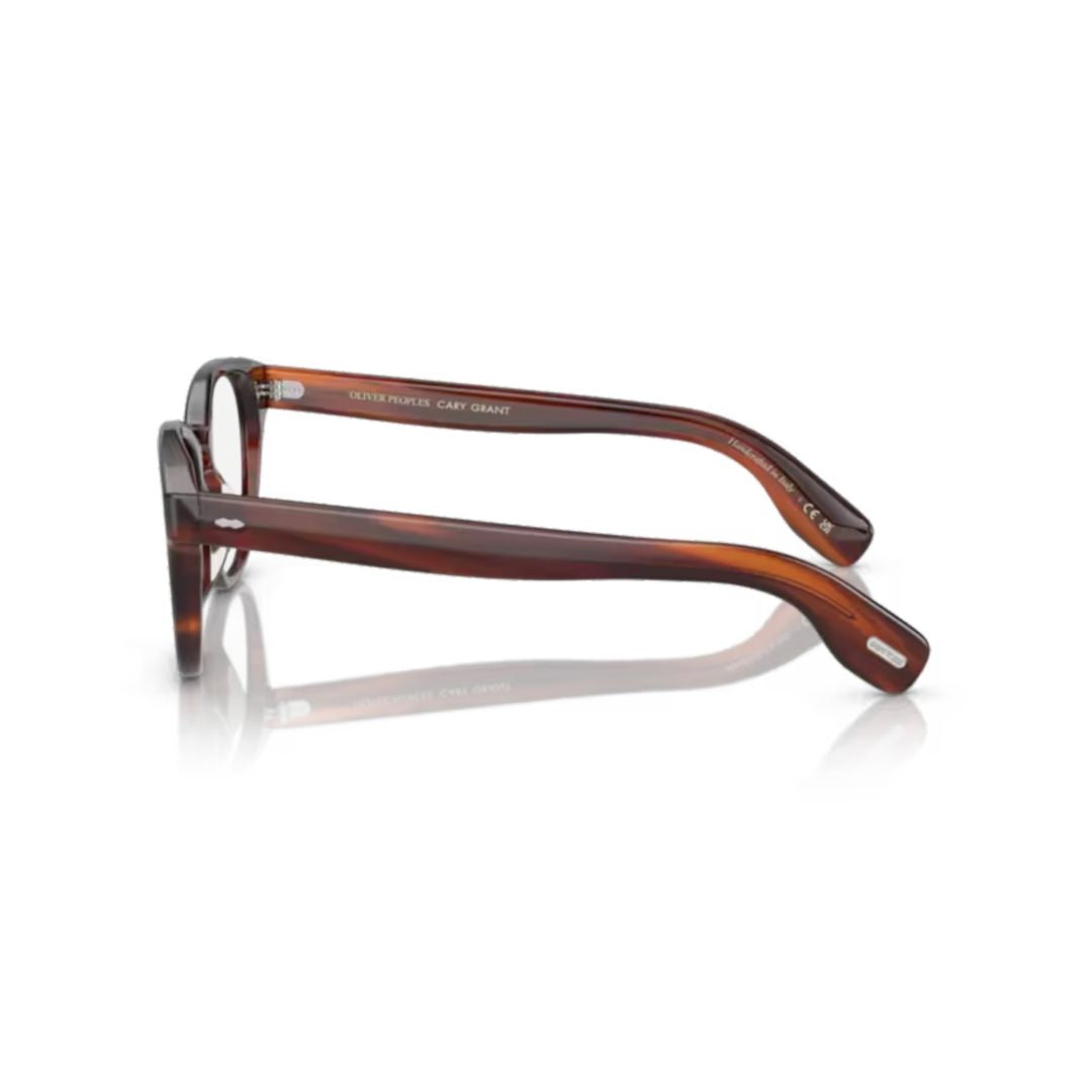 0ov5413u Round Tortoiseshell Acetate Eyeglasses with Keyhole Bridge