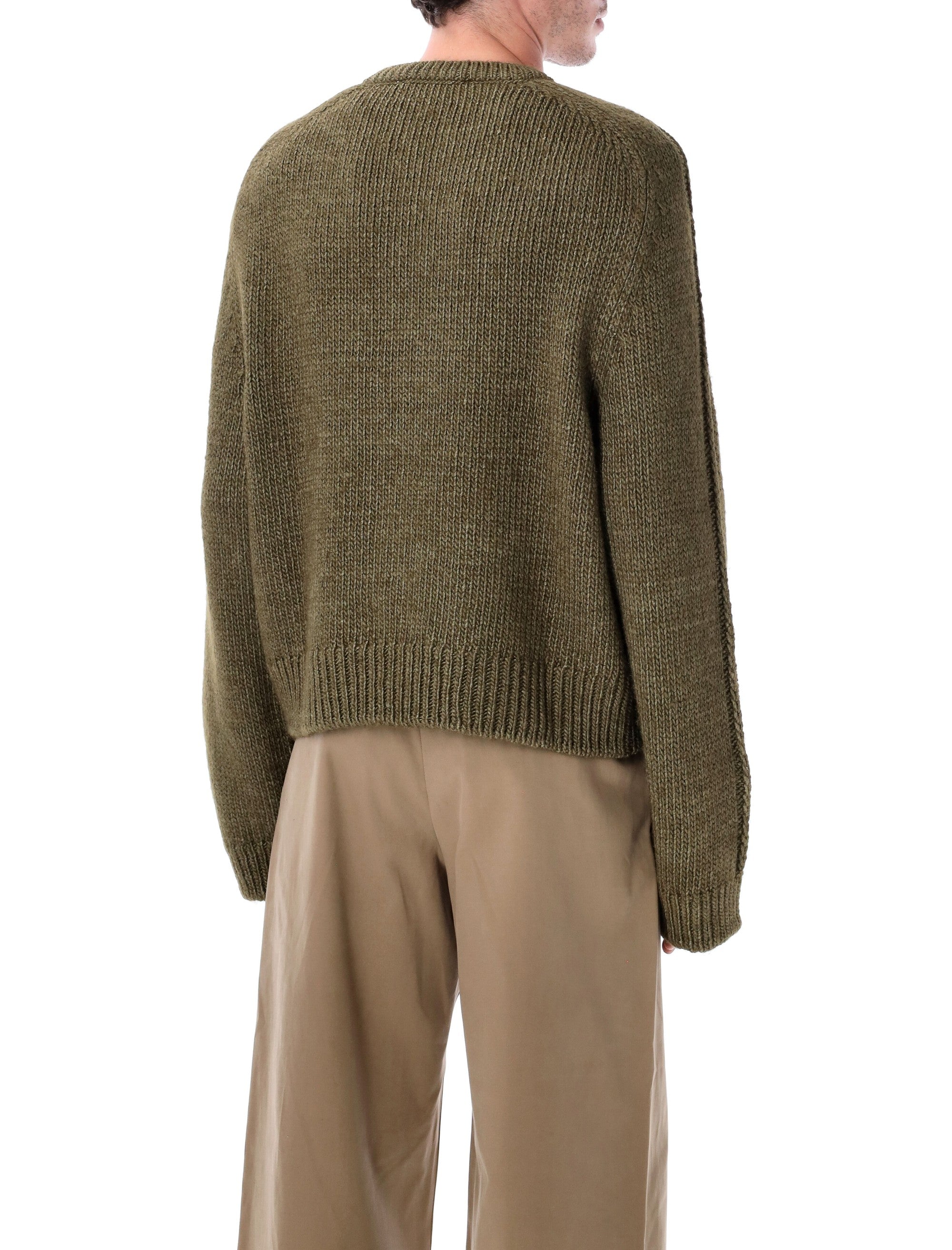 True Roundneck Wool And Silk Sweater