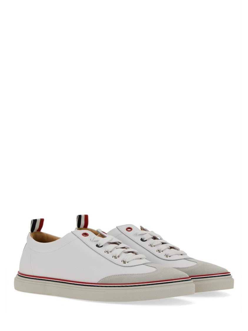 Low-Top Leather Sneaker