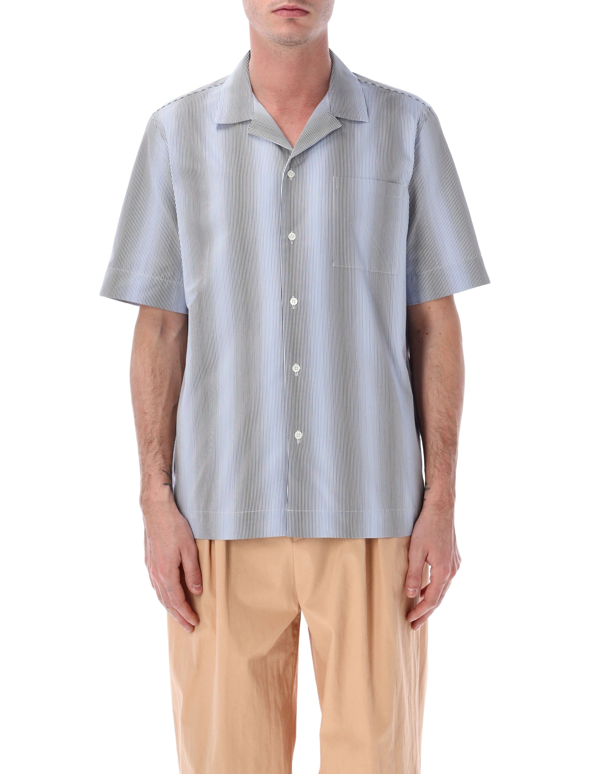 Carltone Striped Cotton Shirt
