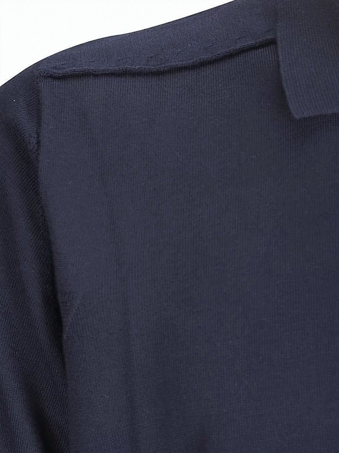Deep Navy Cotton Polo Shirt