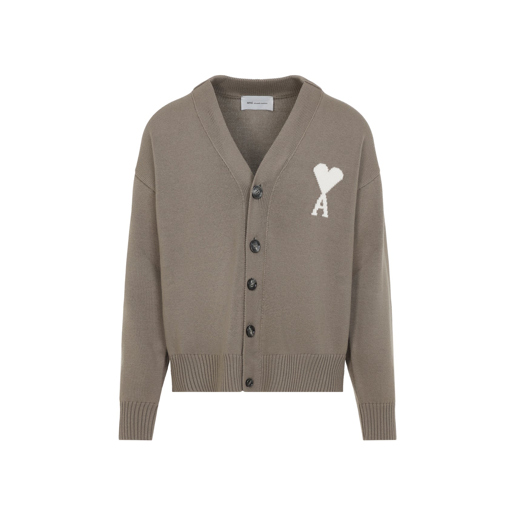 Nude & Neutrals Wool-Cotton Soft Fit Cardigan