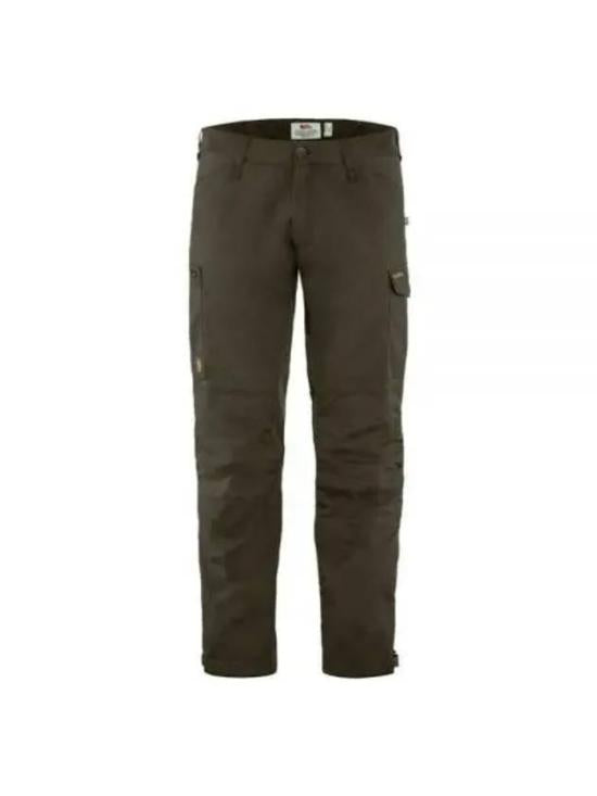 Straight-Leg Pants With Mid-Rise Waist And Cargo Pockets