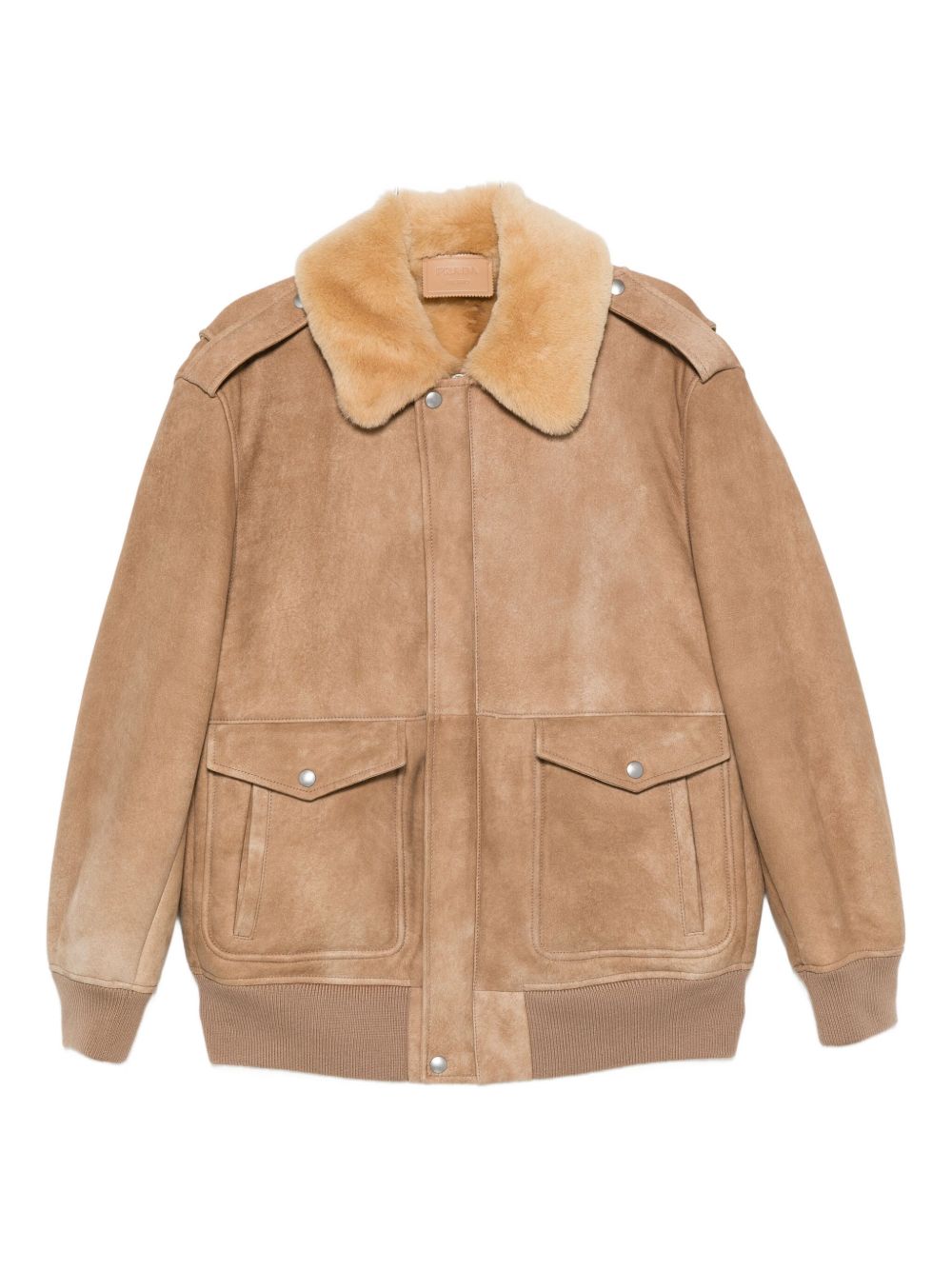 Boxy Brown Suede Jacket